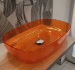 Squoval Resin Vessel Basin in Colour | Electric Joy Edit