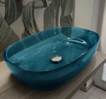Squoval Resin Vessel Basin in Colour | Electric Joy Edit
