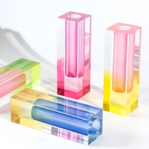 Electric Joy Acrylic Bud Vase