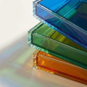 Electric Joy Acrylic Square Tray