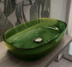 Squoval Resin Vessel Basin in Colour | Electric Joy Edit