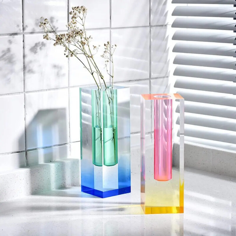Acrylic Bud Vase in Colour | Electric Joy Edit | Lifted+