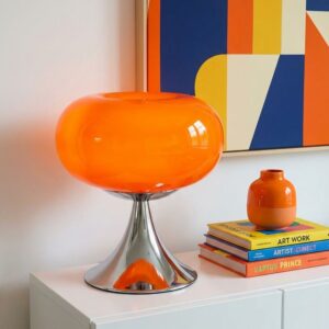 glass table lamp